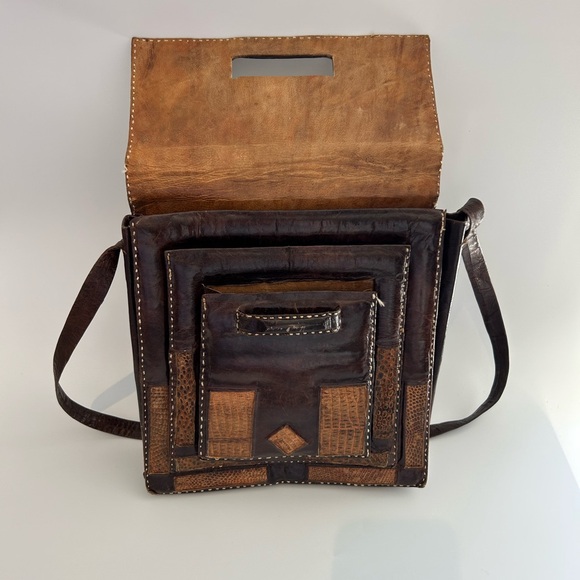 Reptile shoulder bag - Picture 7 of 12